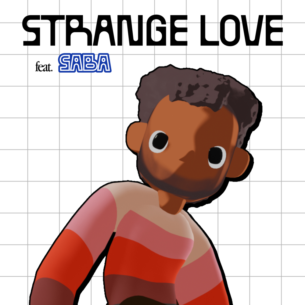 Album cover art for "Strange Love" by Cautious Clay