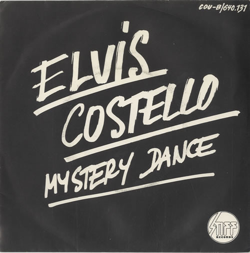 Album cover art for "Mystery Dance" by Elvis Costello