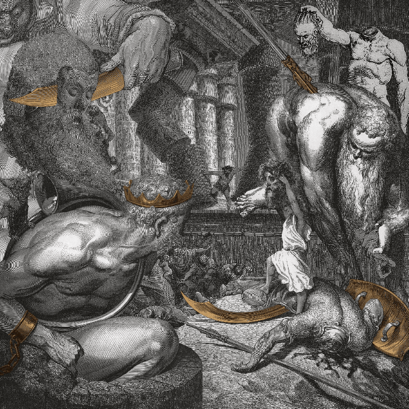 Album cover art for "Ghḕ" by JayJhona & Murubutu & Caleb (OTM)