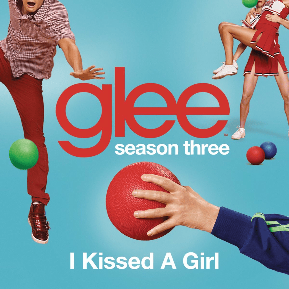 Album cover art for "I Kissed a Girl" by Glee Cast