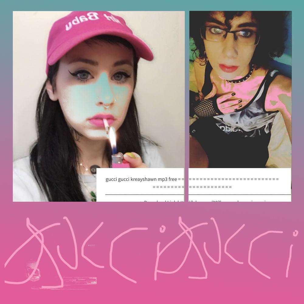 Album cover art for "Gucci Gucci 2" by Girls Rituals