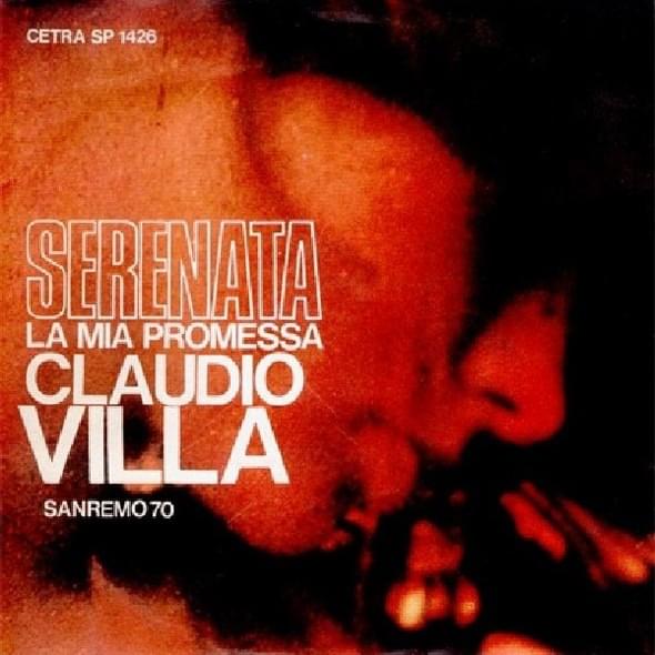 Album cover art for "La mia promessa" by Claudio Villa