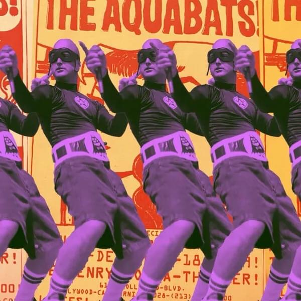 Album cover art for "No Rewind!" by The Aquabats!