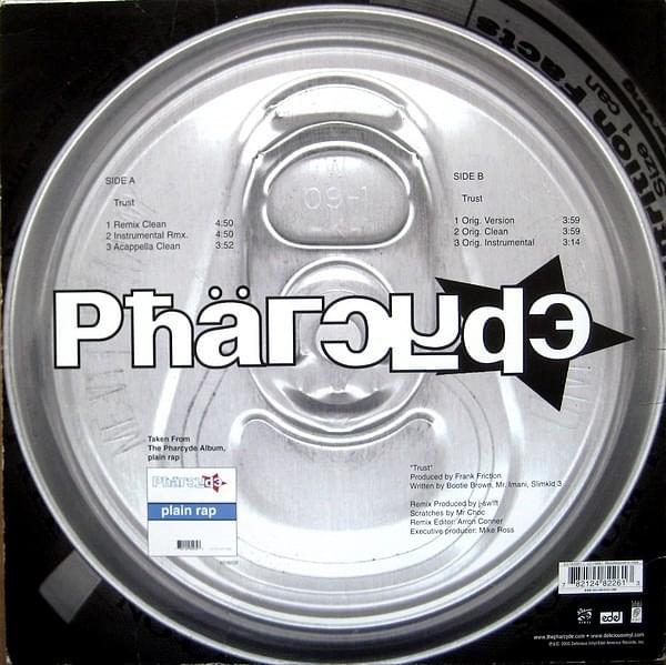 Album cover art for "Trust [Remix]" by The Pharcyde