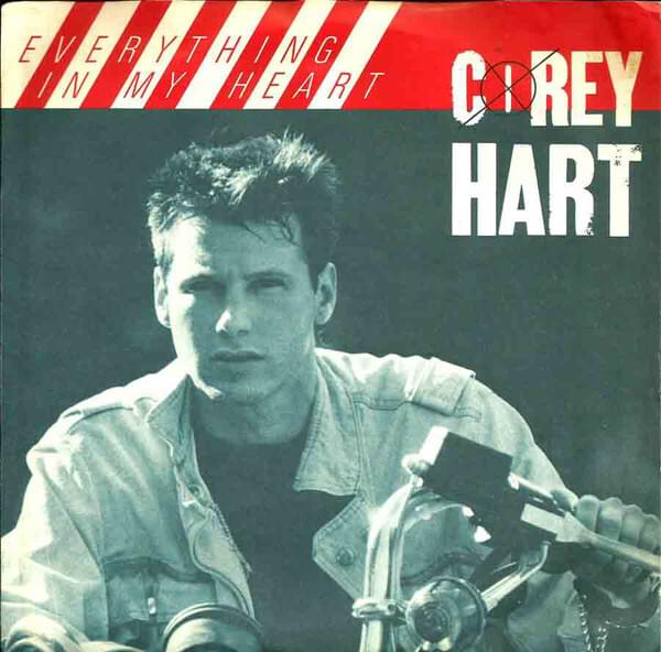 Album cover art for "Everything In My Heart" by Corey Hart
