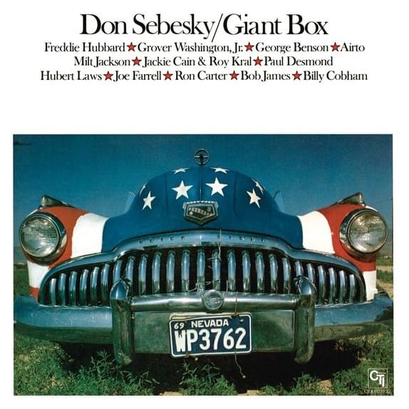 Album cover art for "Free As a Bird" by Don Sebesky