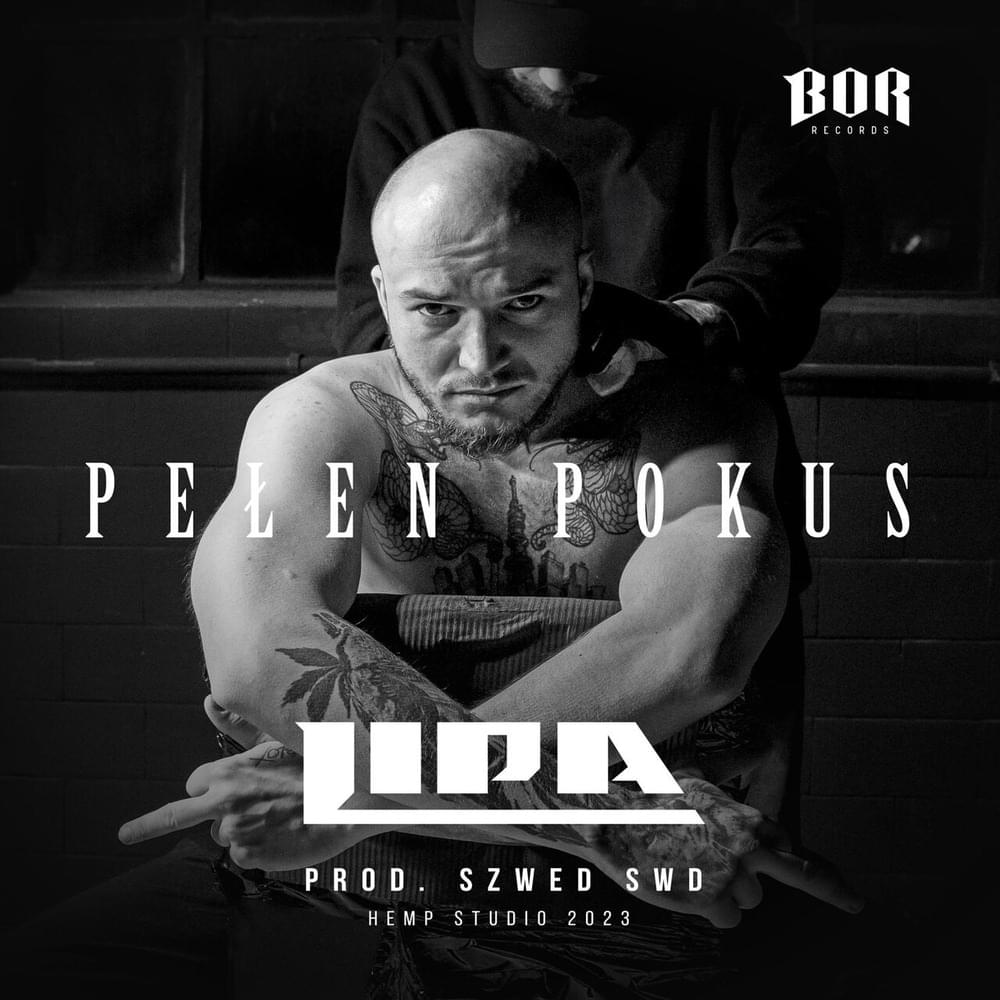 Album cover art for "Pełen pokus" by Lipa (B.O.R.)