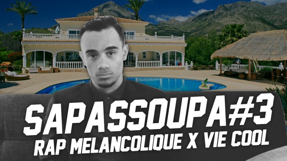 Album cover art for "Rap Mélancolique X Vie Cool" by Mister V