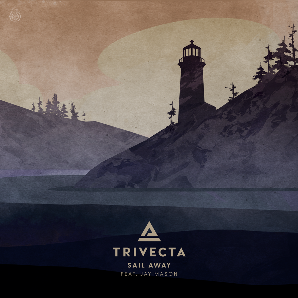 Album cover art for "Sail Away" by Trivecta & Jay Mason