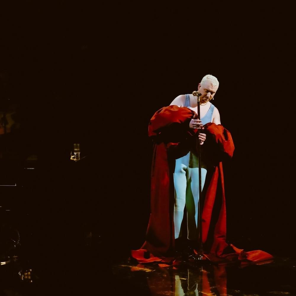 Album cover art for "Dancing With A Stranger (Live From The Royal Albert Hall)" by Sam Smith