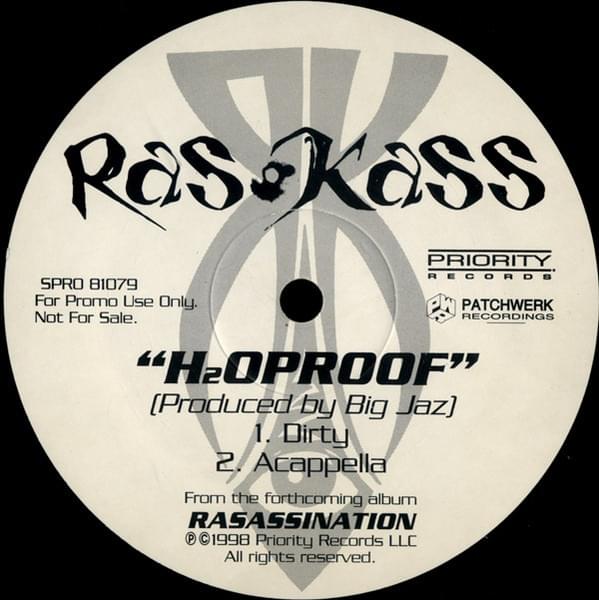 Album cover art for "H2OProof" by Ras Kass & Saafir