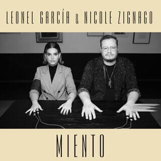 Album cover art for "Miento" by Leonel García