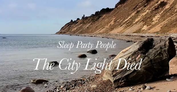 Album cover art for "The City Light Died" by Sleep Party People