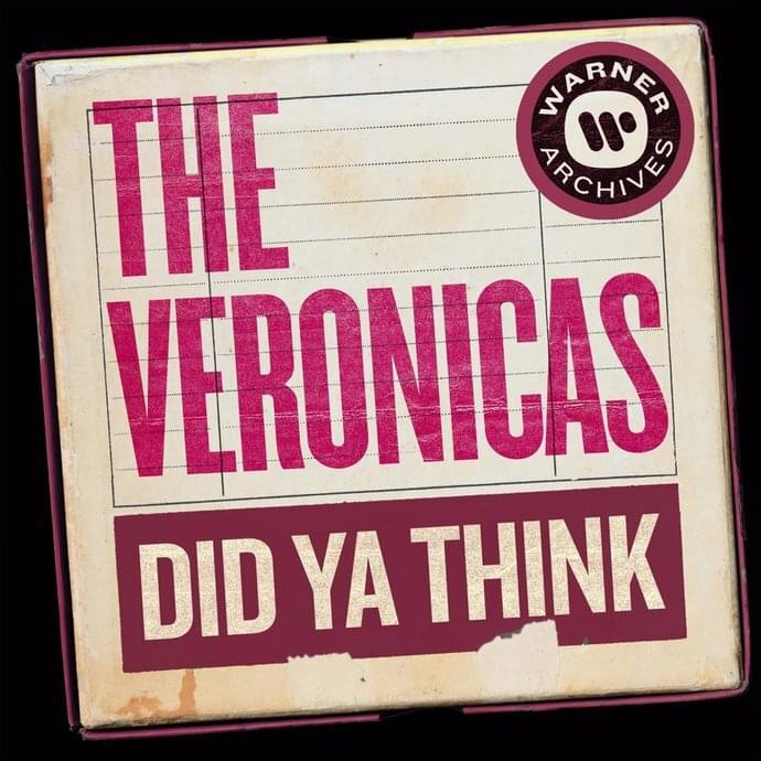 Album cover art for "Did Ya Think" by The Veronicas