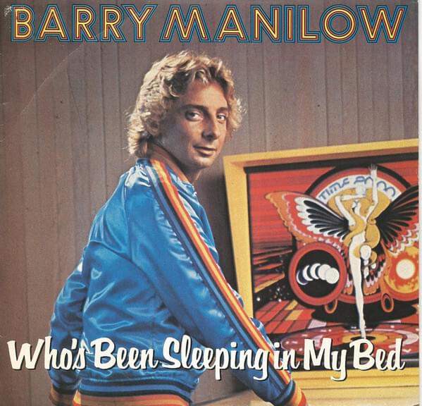Album cover art for "Who’s Been Sleeping in My Bed?" by Barry Manilow
