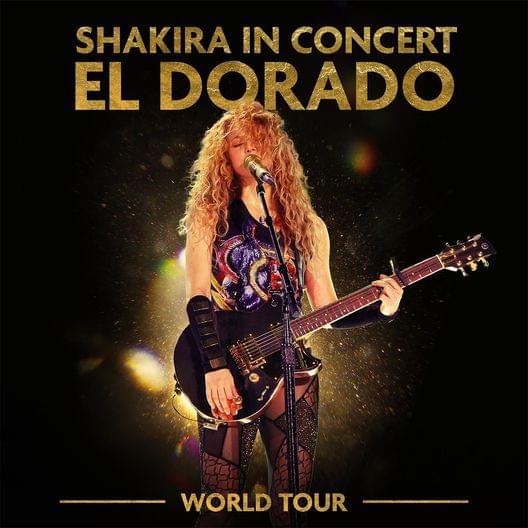 Album cover art for "Chantaje (El Dorado World Tour Live)" by Shakira & Maluma