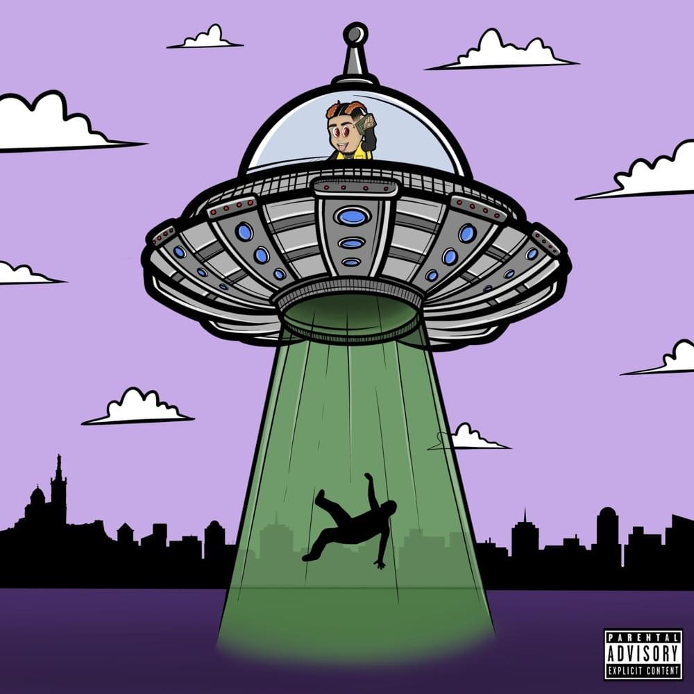 Album cover art for "Poussière" by Arka