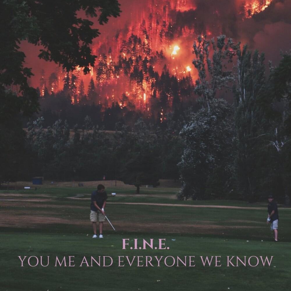 Album cover art for "F.I.N.E." by You, Me, and Everyone We Know