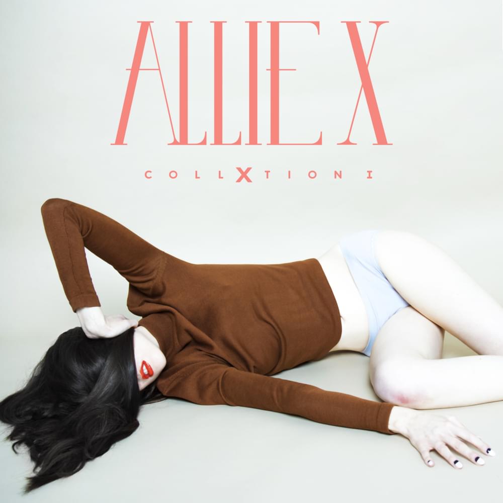 Album cover art for "Waiting" by Allie X