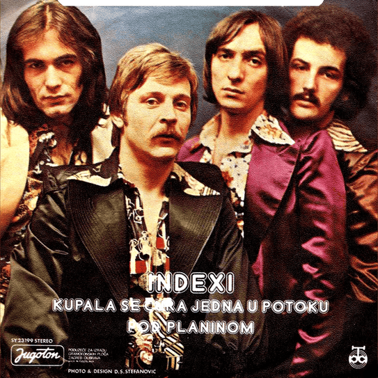 Album cover art for "Kupala se cura jedna u potoku pod planinom" by Indexi