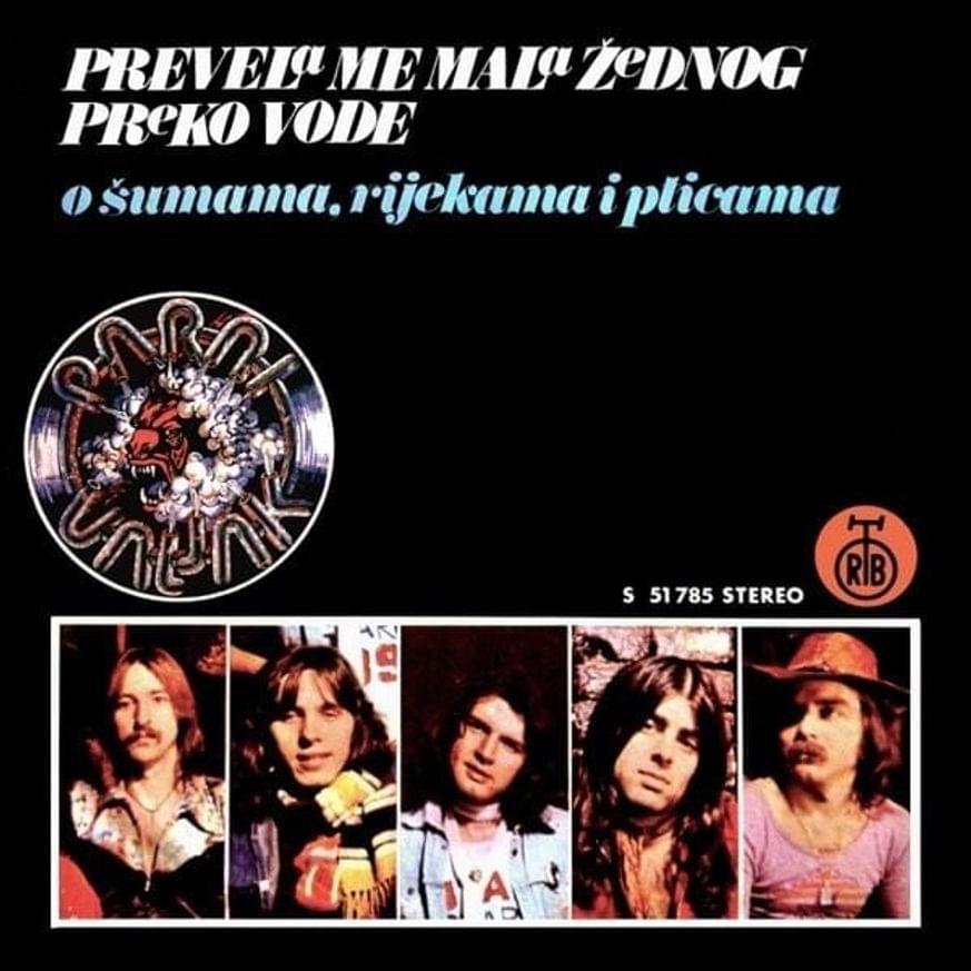 Album cover art for "Prevela me mala žednog preko vode" by Parni Valjak