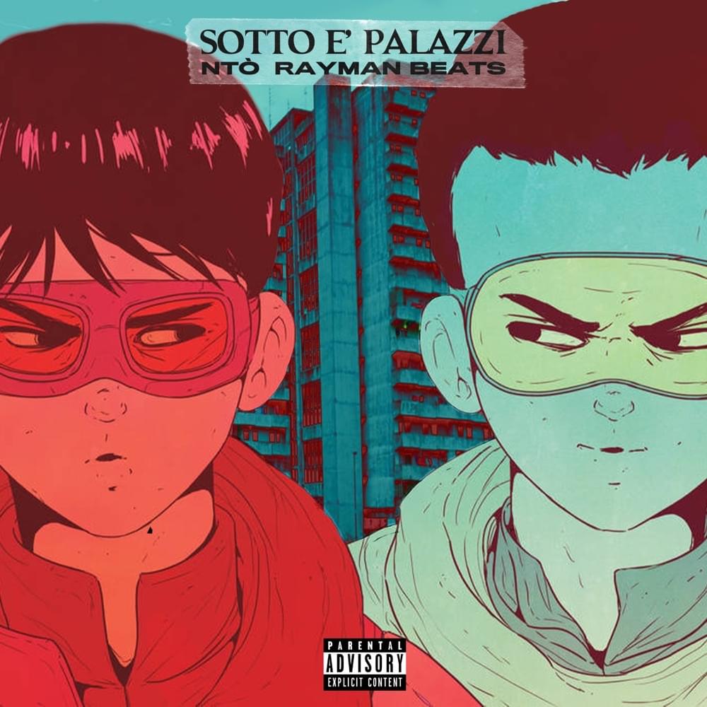 Album cover art for "Sotto e palazzi" by Ntò