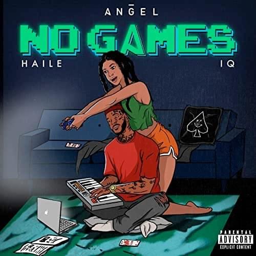 Album cover art for "No Games" by Angel & Haile & IQ (UK)