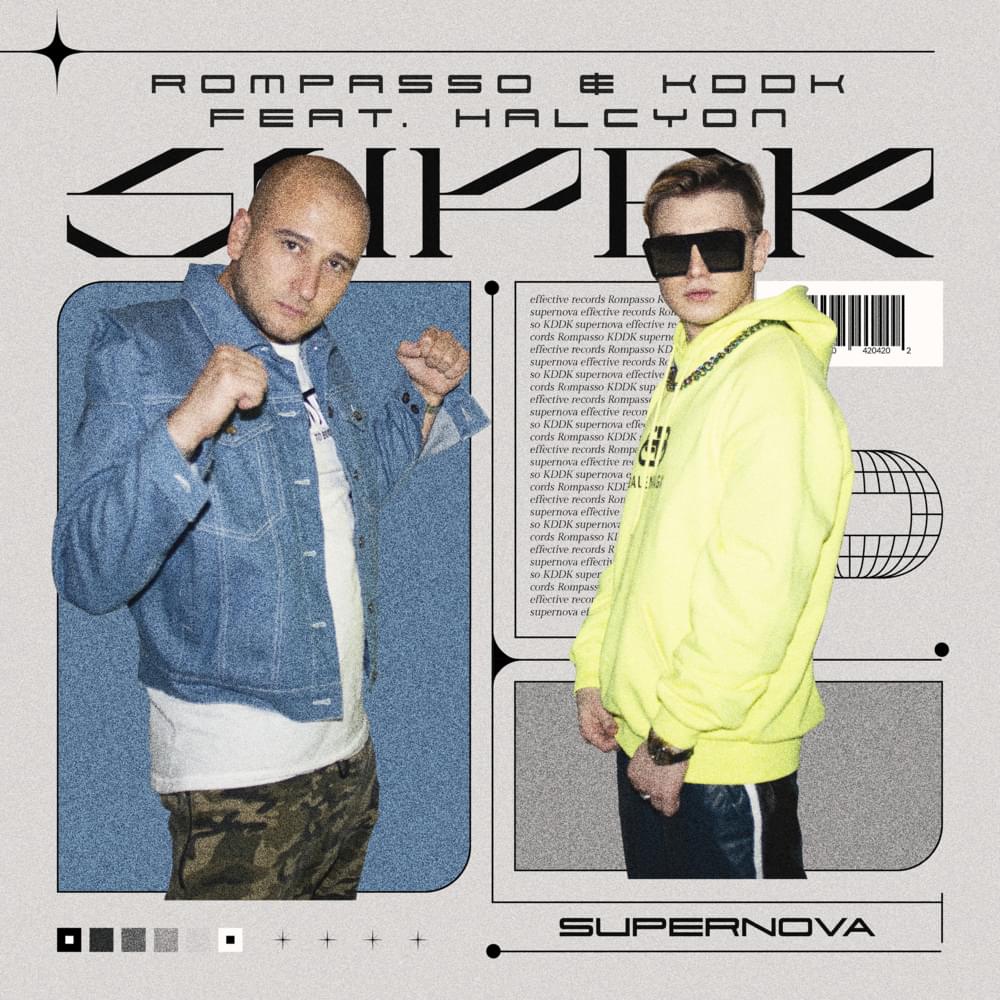 Album cover art for "Supernova" by Rompasso & Halcyon & KDDK