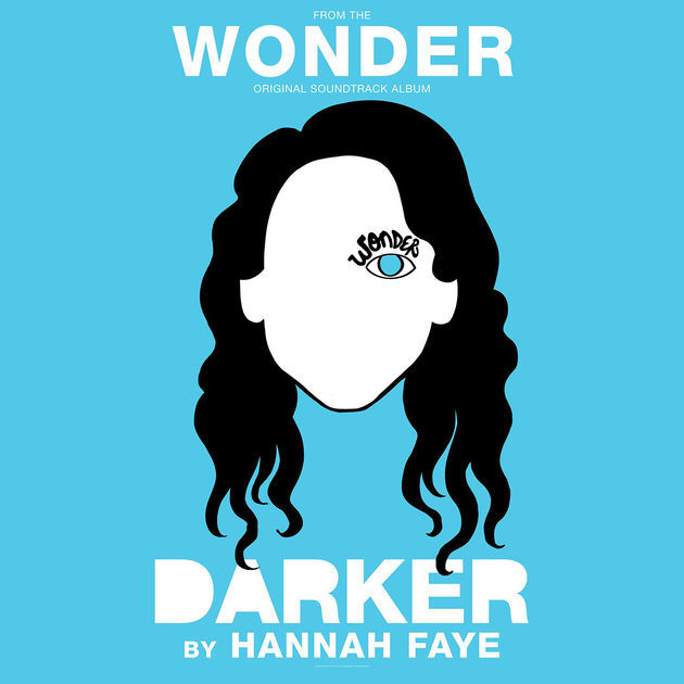 Album cover art for "Darker" by Hannah Faye