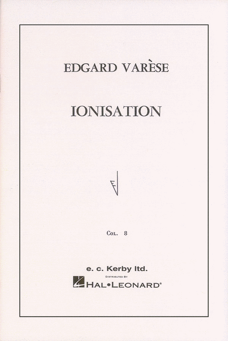 Album cover art for "Ionisation" by Edgard Varèse