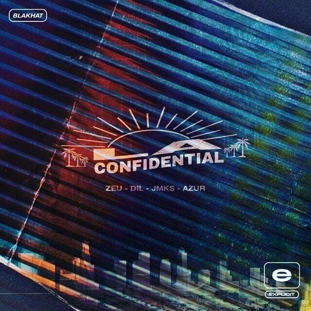 Album cover art for "L.A Confidential" by DIL & Zeu & Azur