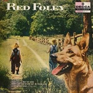Album cover art for "Satisfied Mind" by Red Foley