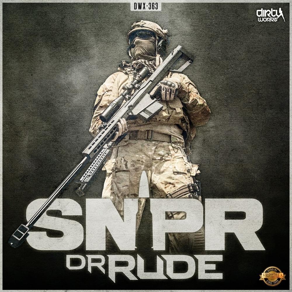 Album cover art for "SNPR" by Dr. Rude