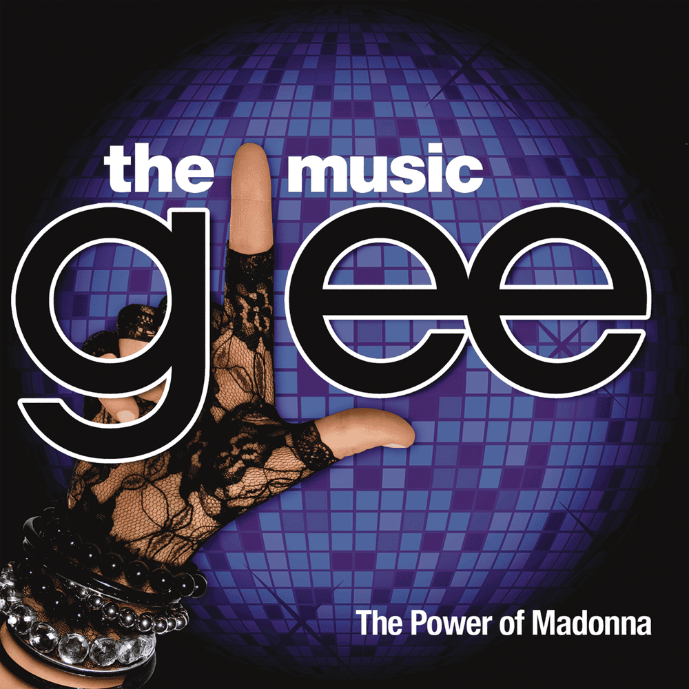 Album cover art for "Burning Up" by Glee Cast & Jonathan Groff