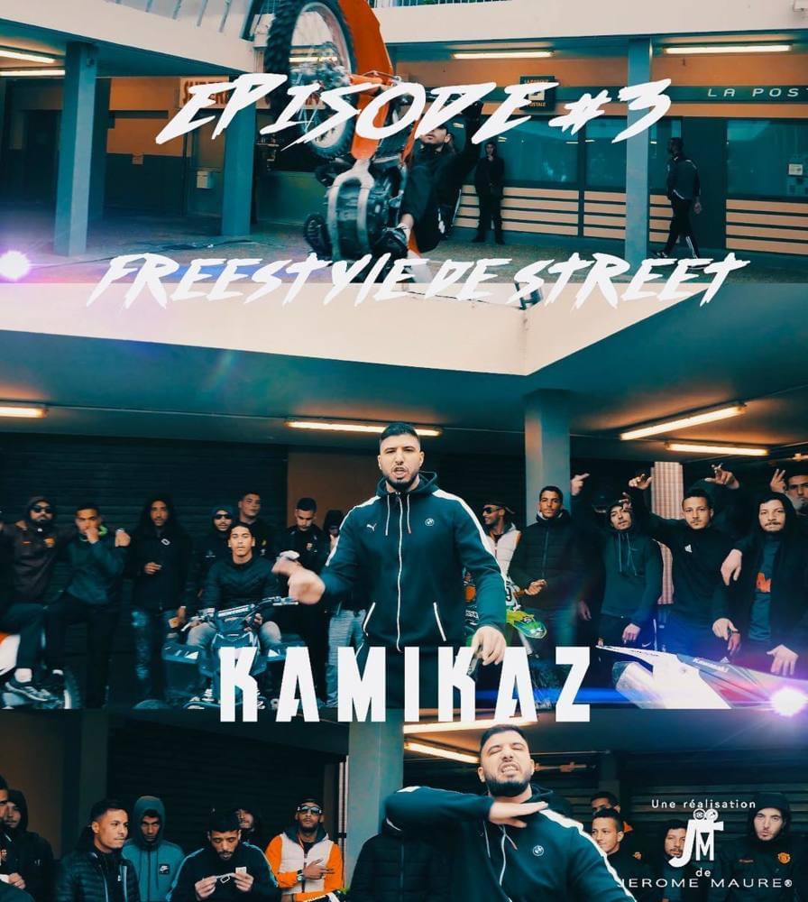 Album cover art for "FreestyleDeStreet - Épisode 3" by Kamikaz