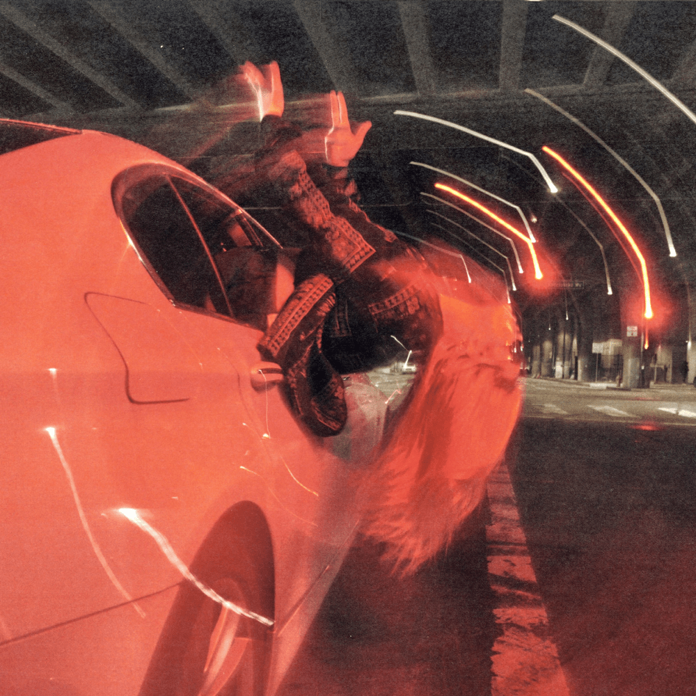 Album cover art for "MONEY ON THE DASH (Remix)" by Elley Duhé