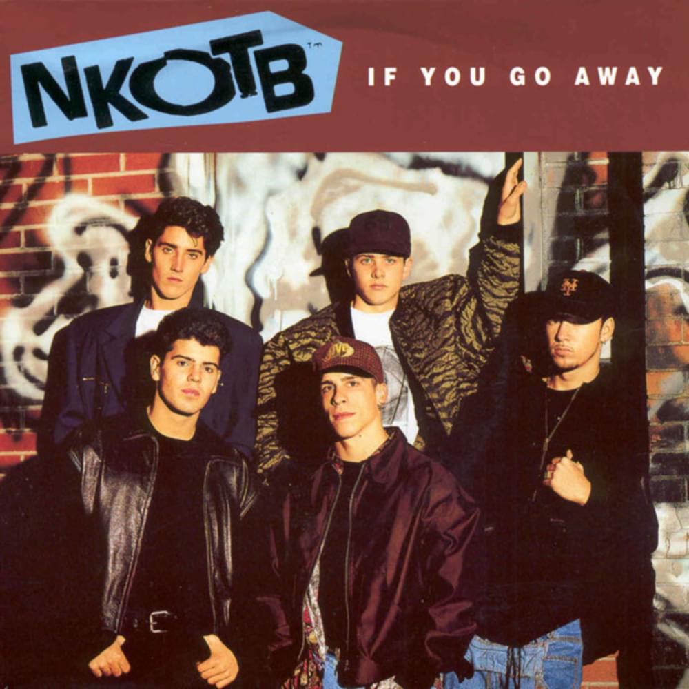 Album cover art for "If You Go Away" by New Kids On the Block
