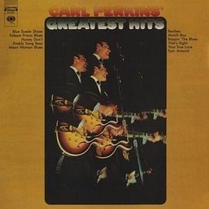 Album cover art for "Daddy Sang Bass" by Carl Perkins