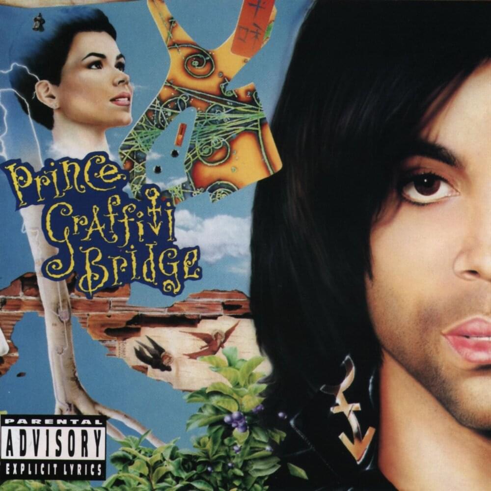 Album cover art for "Graffiti Bridge" by Prince & Tevin Campbell & Mavis Staples
