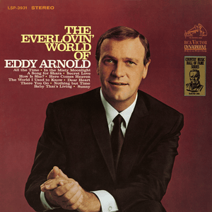 Album cover art for "Baby, That’s Living" by Eddy Arnold