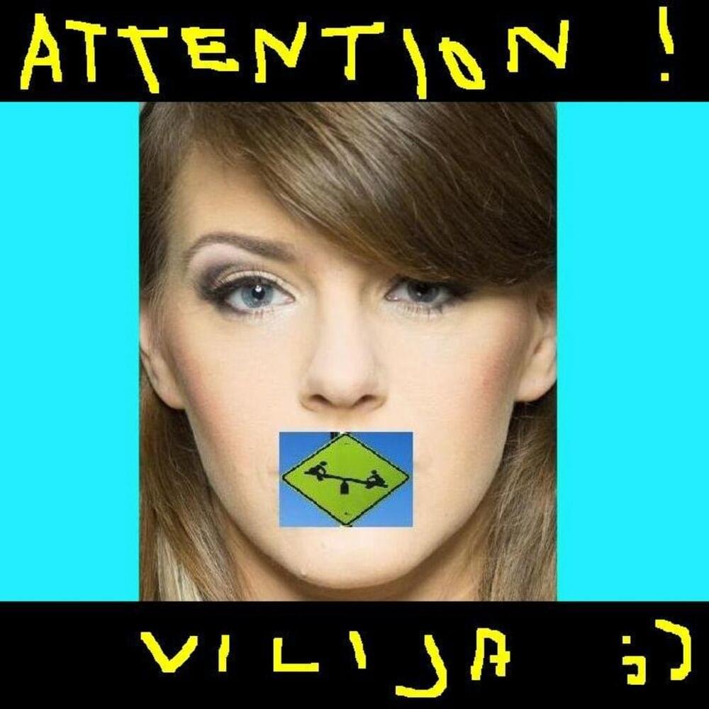 Album cover art for "Attention" by Vilija Matačiūnaitė