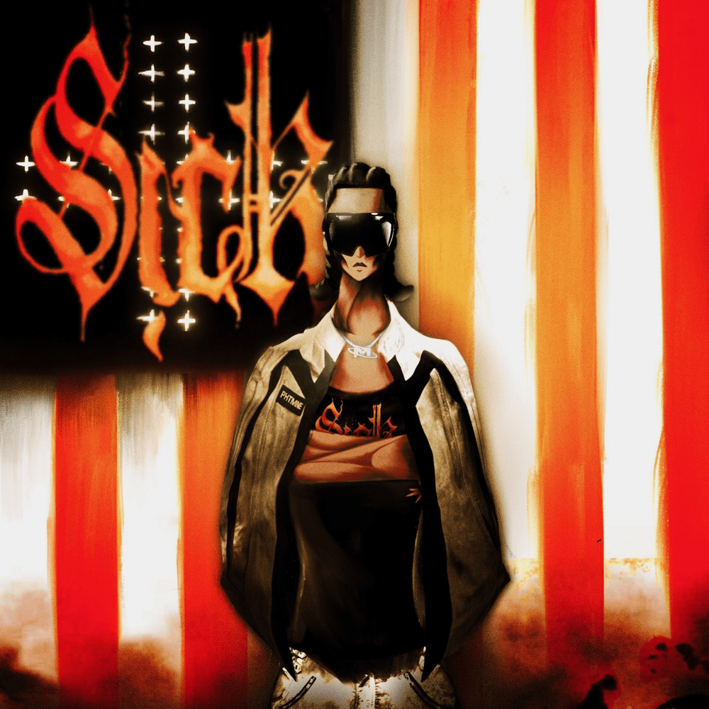 Album cover art for "MOB TIES" by UNEEK (Uneekflow)