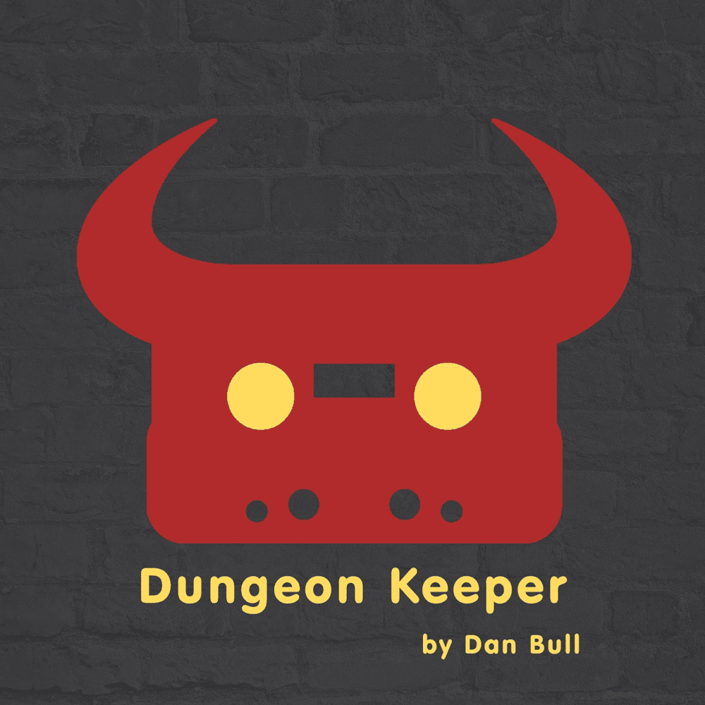 Album cover art for "Dungeon Keeper" by Dan Bull