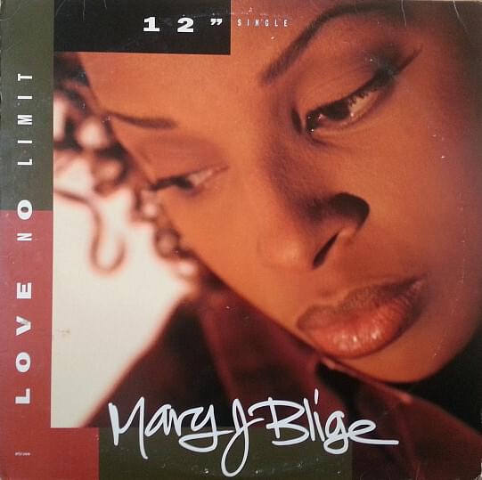 Album cover art for "Love No Limit" by Mary J. Blige