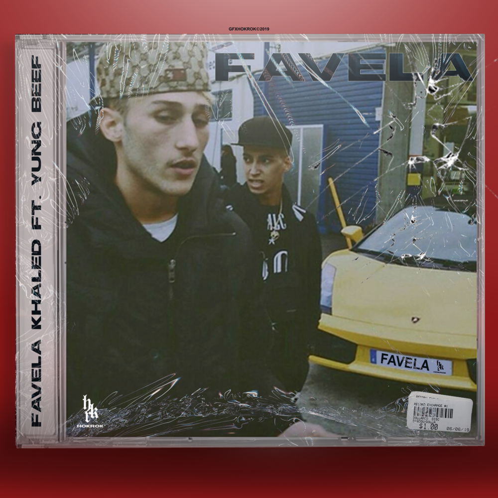 Album cover art for "Favela" by Khaled (ESP) & Yung Beef