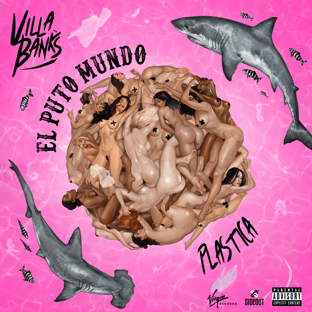 Album cover art for "Plastica" by VillaBanks