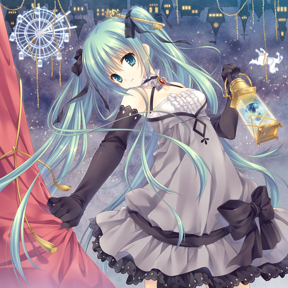 Album cover art for "ラストエフェクト (the last effect)" by Last Note. & 初音ミク (Hatsune Miku)