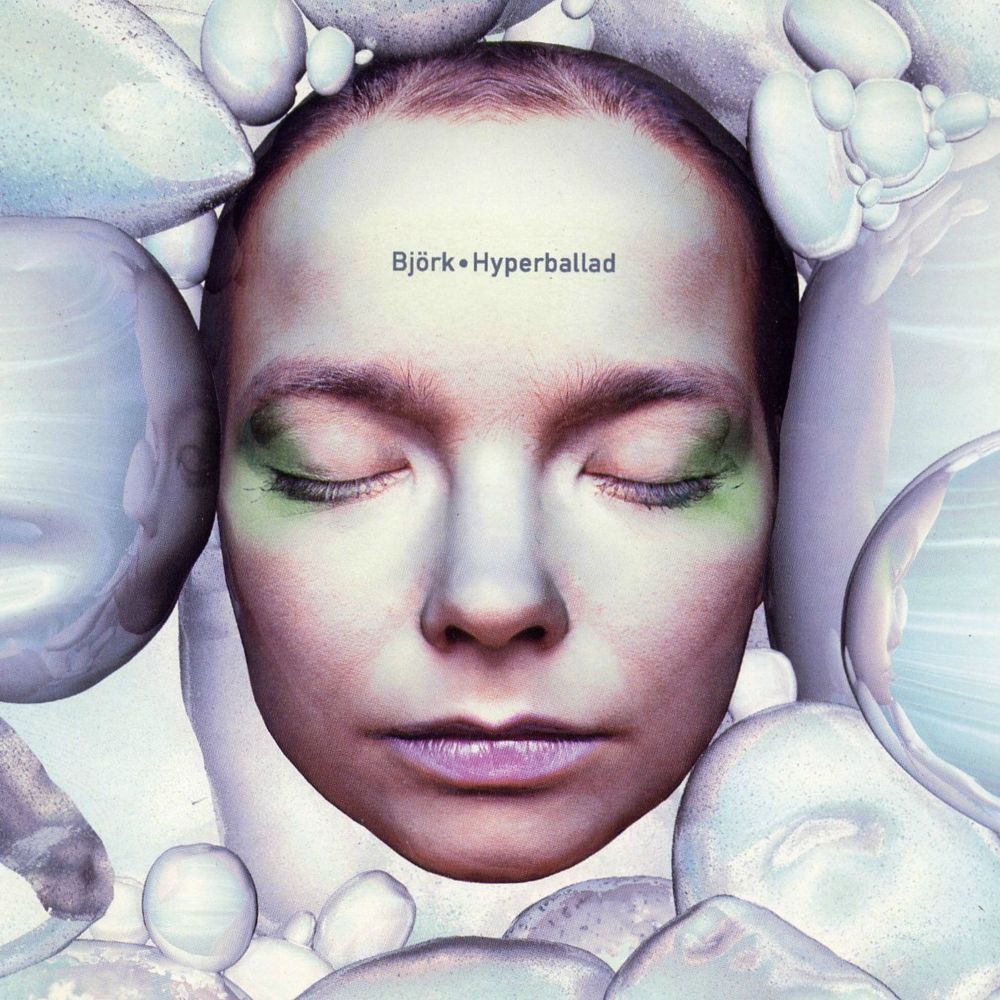 Album cover art for "Hyper-ballad" by triple j