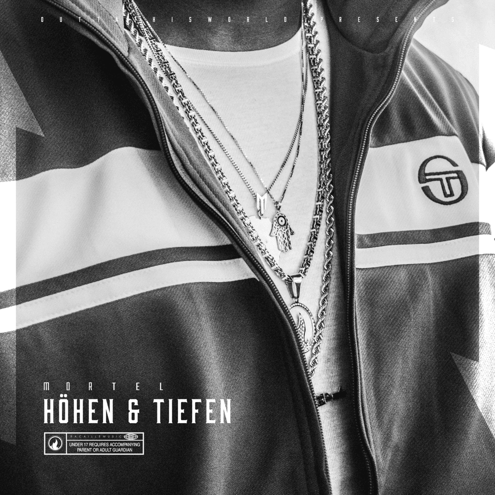 Album cover art for "Höhen und Tiefen" by Mortel
