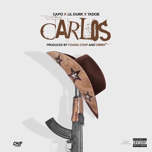 Album cover art for "Carlos" by Capo (GBE) & Tadoe & Lil Durk